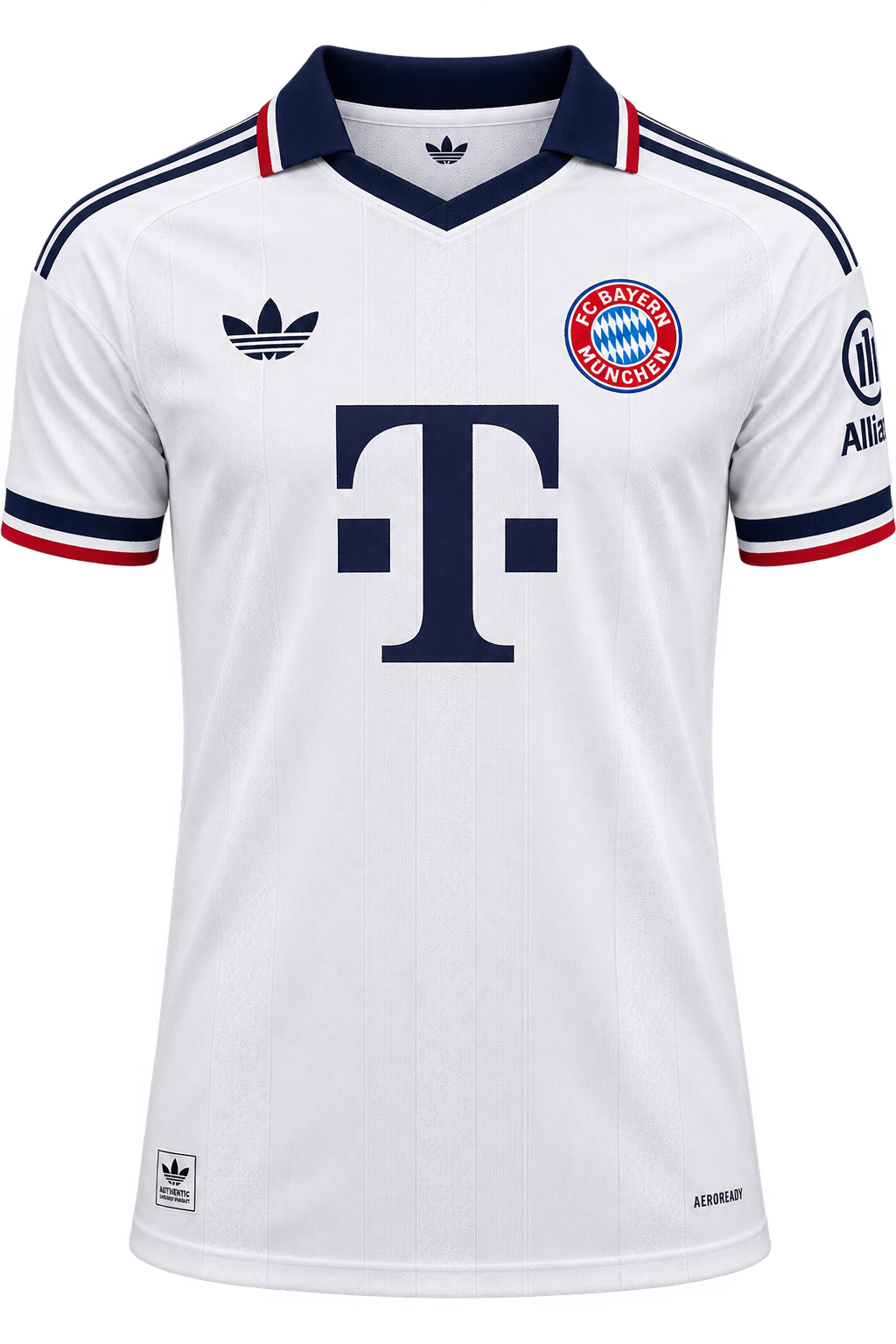 Bayern Munich White Away Jersey