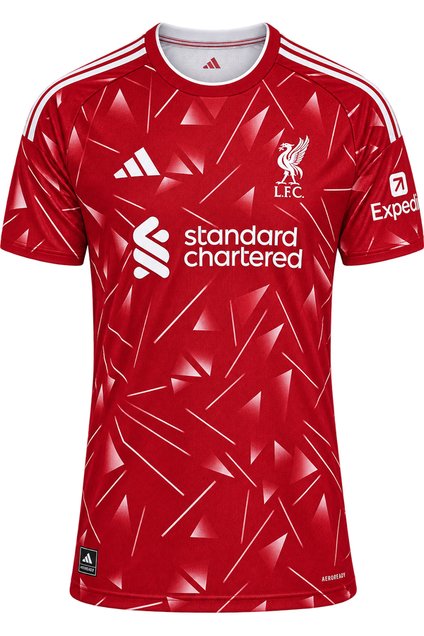 Liverpool Red Geometric Home Jersey