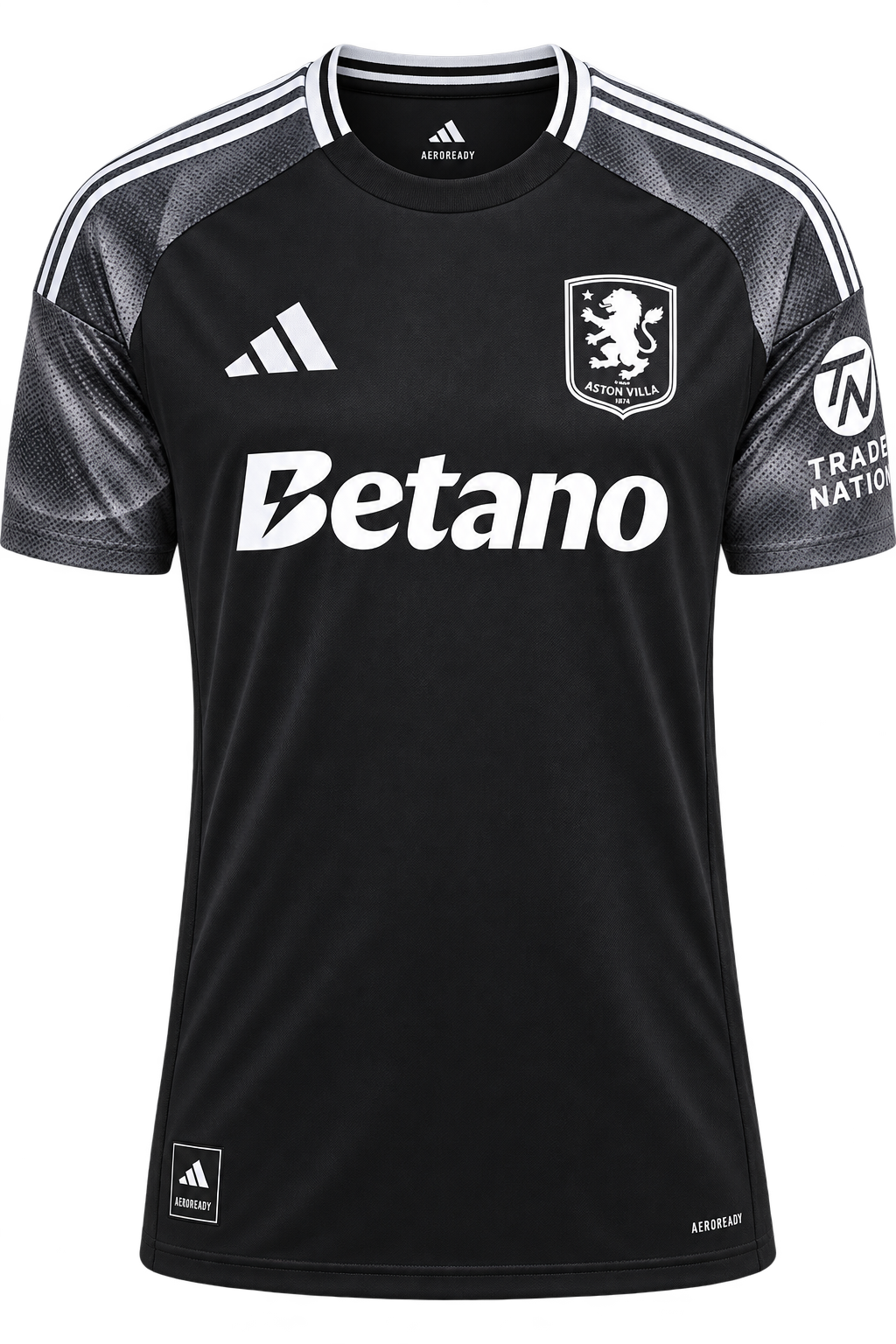 Aston Villa Black Away Jersey