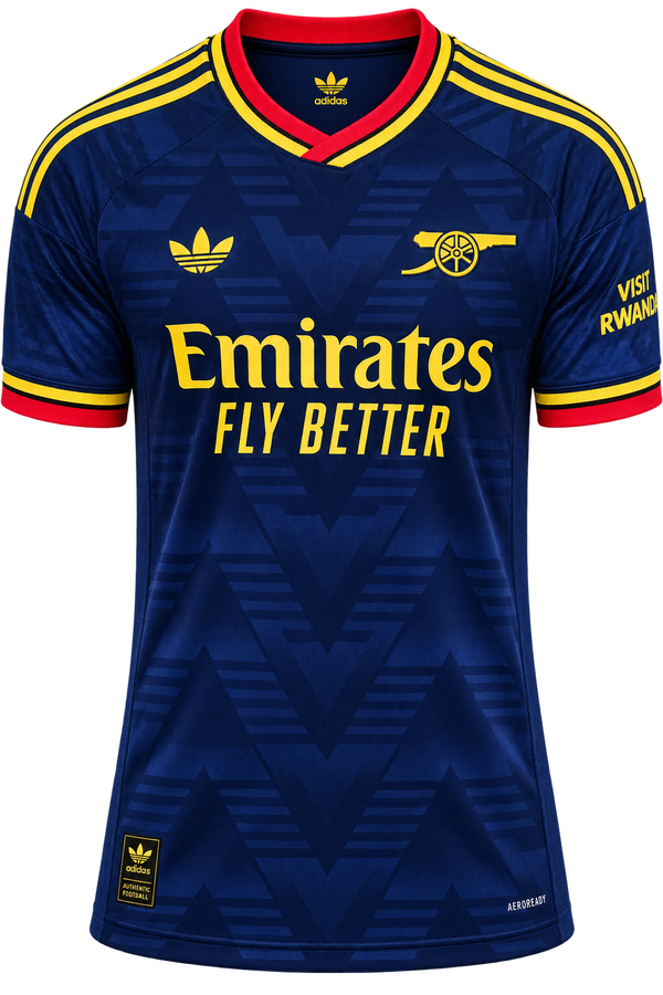 Arsenal Navy & Gold Away Jersey