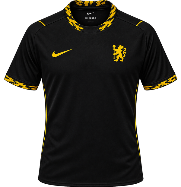 Chealse Black & Gold Away Jersey