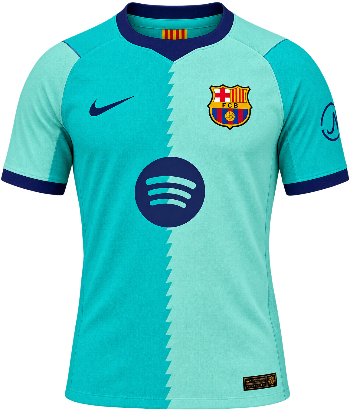 FC Barcelona Turquoise Away Jersey