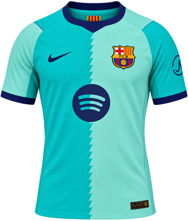 FC Barcelona Turquoise Away Jersey