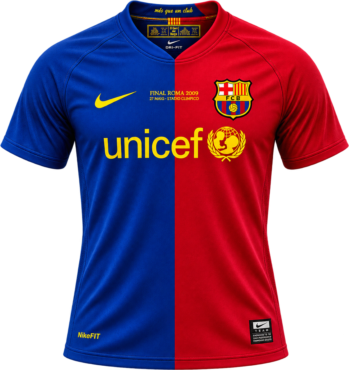 FC Barcelona 2009 UEFA Champions League Final Home Jersey