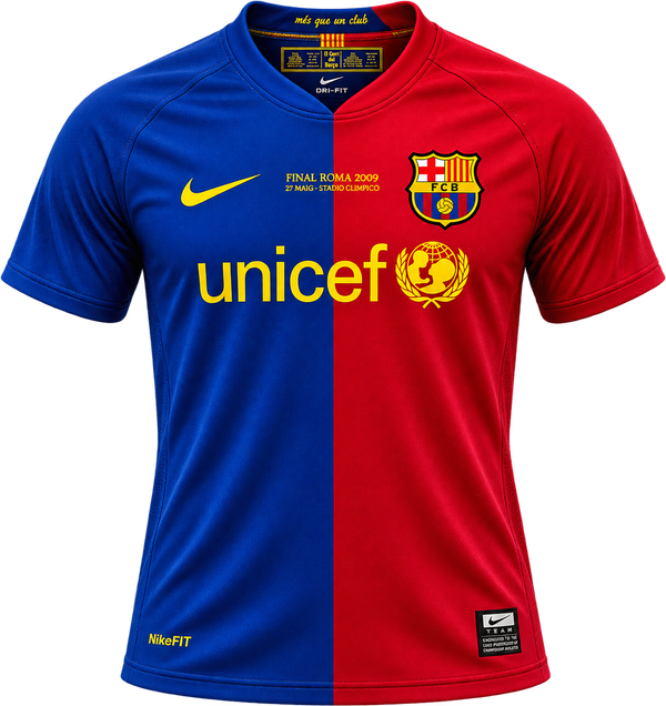 FC Barcelona 2009 UEFA Champions League Final Home Jersey