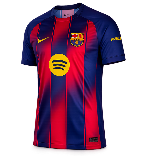 FC Barcelona 2025/26 Home Jersey – Short Sleeve