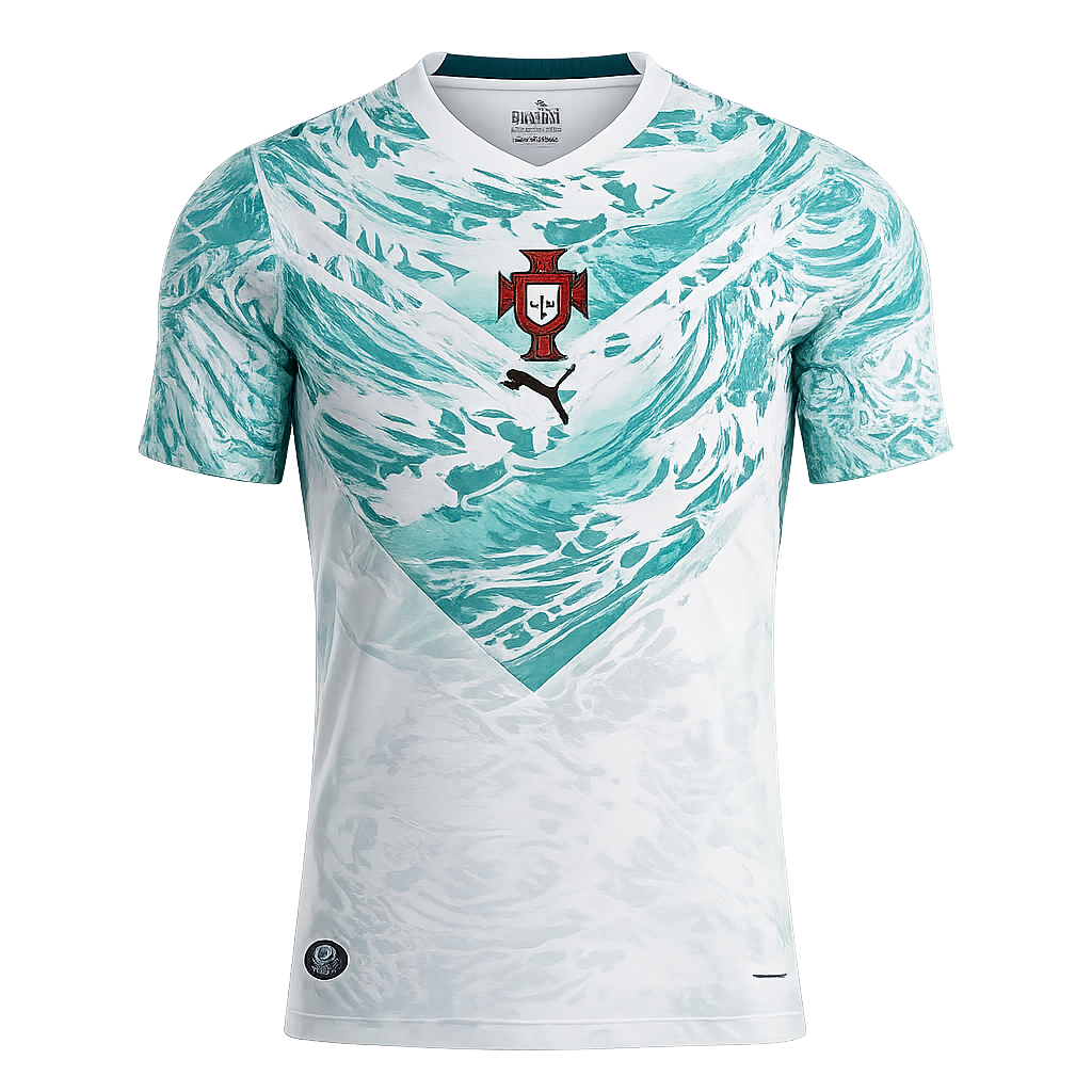 Portugal Puma Away Jersey – Ocean/Wave Special Edition