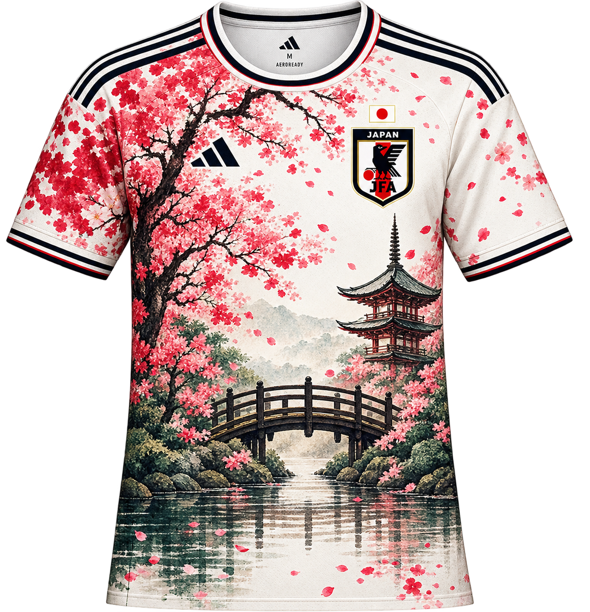 Japan x Adidas Special Edition "Cherry Blossom Garden" Jersey