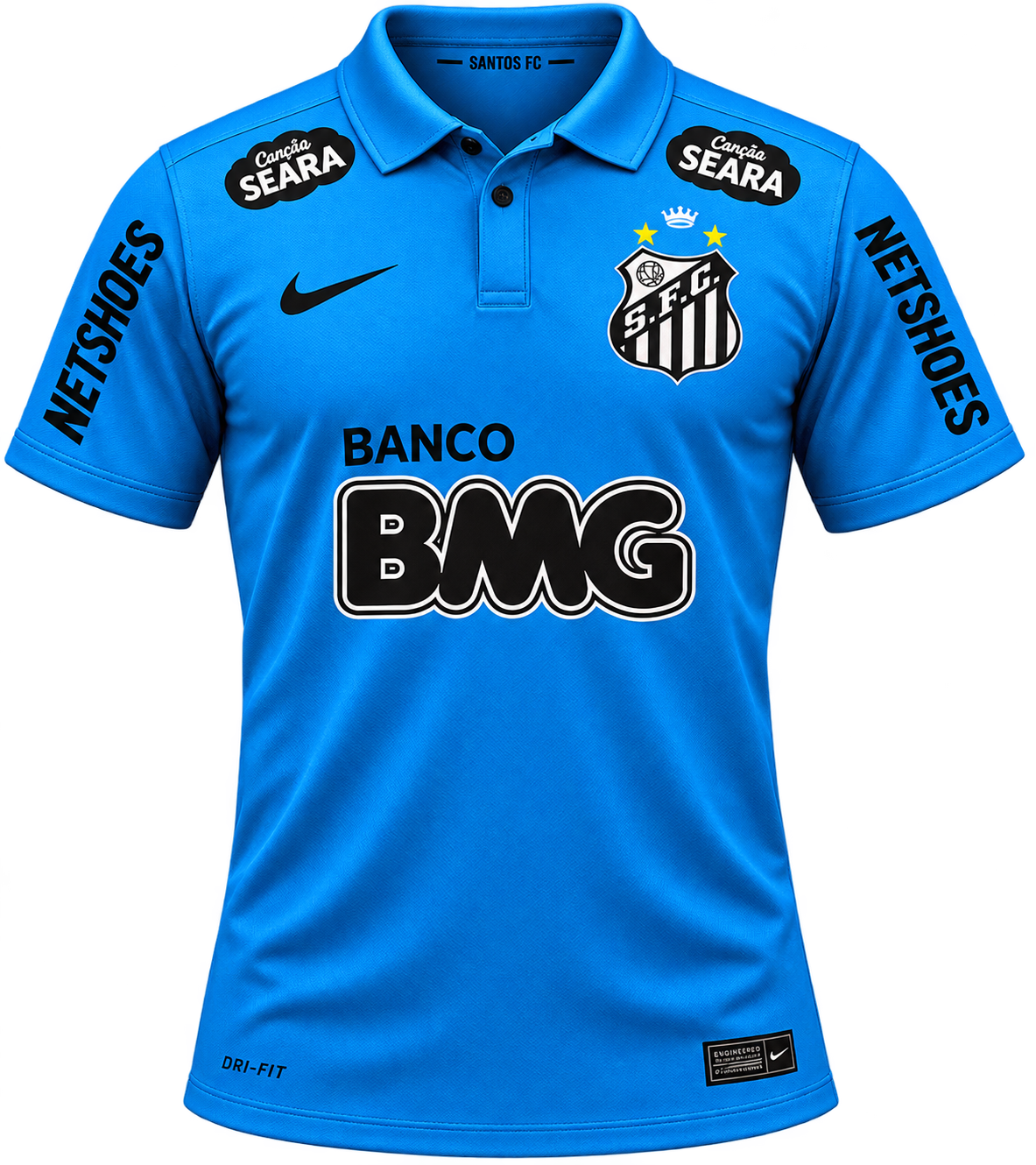 Santos FC 2013 Third Kit – Blue