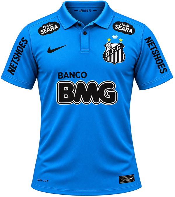 Santos FC 2013 Third Kit – Blue